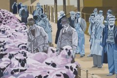 Sheep Market 1940s - SOLD