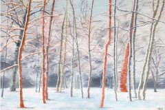 Trees in Winter - SOLD